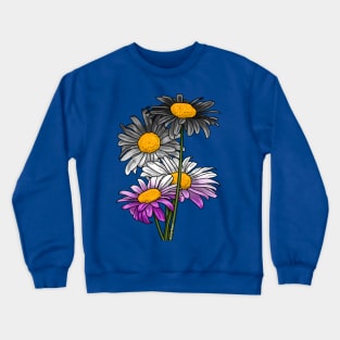 Daisies Ace Crewneck Sweatshirt